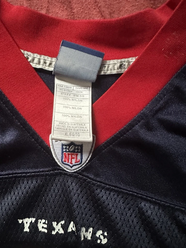 Футболка дебютанта Reebok Houston Texans JJ Watt РЕДКАЯ - Изображение 2 из 4