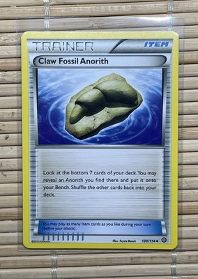 Claw Fossil Anorith Steam Siege 100/114