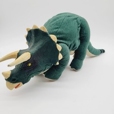 Vtg 1996 Jurassic Park Lost World Triceratop Dinosaur Full Body Puppet Plush 20"