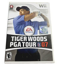 Tiger Woods PGA Tour 07 Nintendo Wii 2007 Complete with Manual Tested