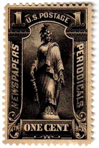 US Stamps Scott #PR 102 Mint No Gum Newspaper & Periodical Stamp: Free Shipping