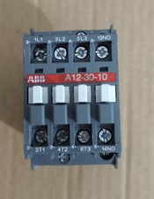 Contattore Teleruttore ABB A12-30-10 Bobina 110v/220v AC Modulare Trifase Ausili