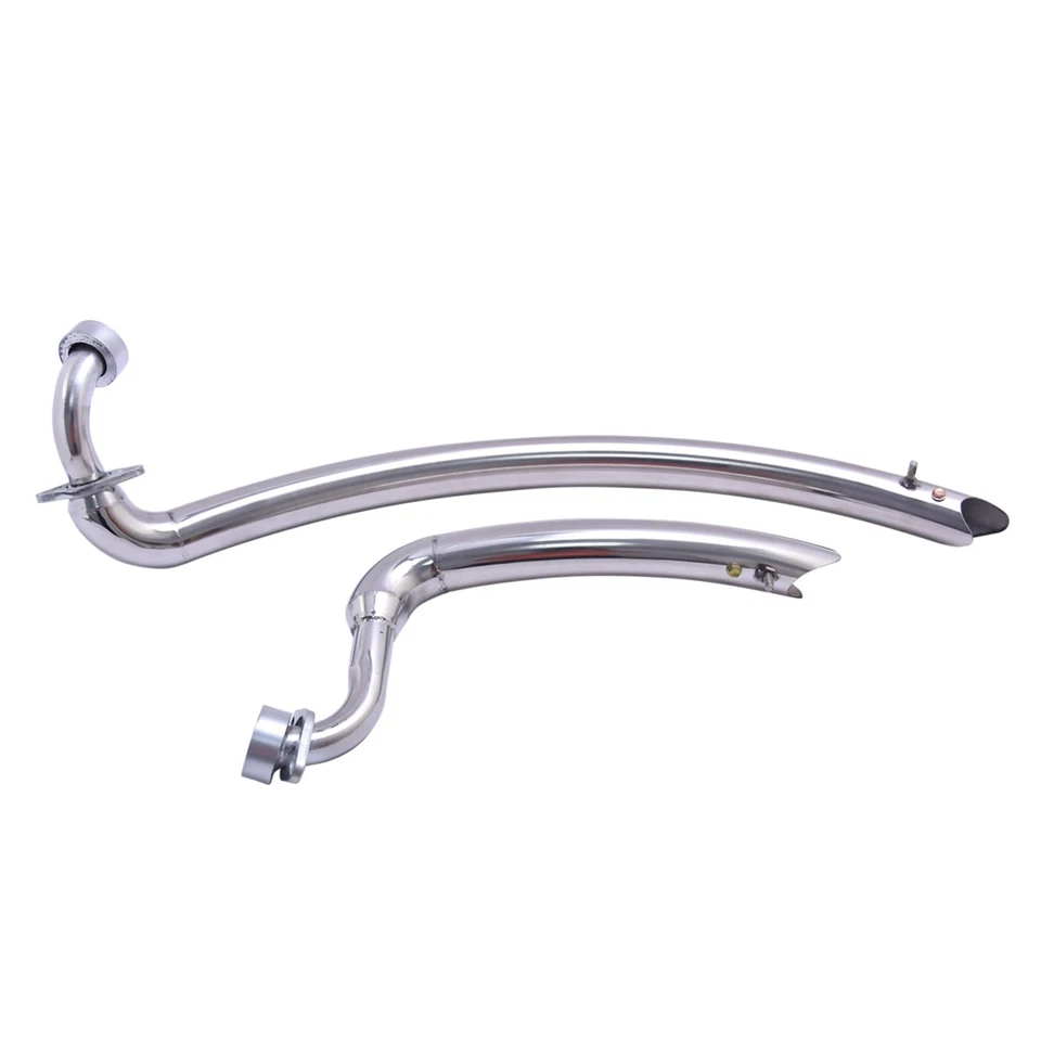 Kit de tubo de escape escalonado Shortshots para Yamaha XV700 Virago700 1984-1987 XV750 Foto 3 de 4