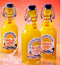 20 Bügelflaschen Flensburger Küsten Limo Or...