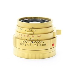 Light Lens Lab M 50mm F2 Summilux-M for Leica M UV filter Hood Brass Gold