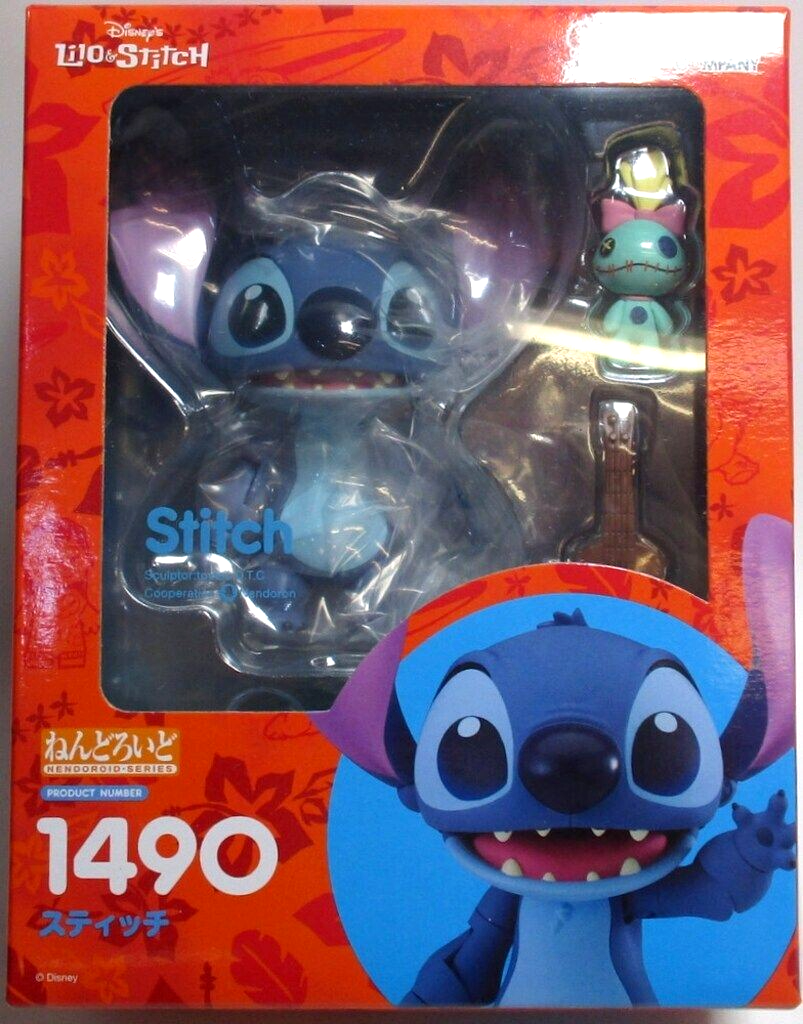 ねんどろいど リロアンドスティッチ スティッチ 1490 Good Smile Company Nendoroid 1490 Lilo & Stitch Stitch Action