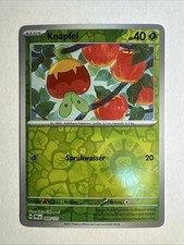 1x Prismatic Evolutions Pokémon Knapfel Reverse Holo Deutsch NM/M