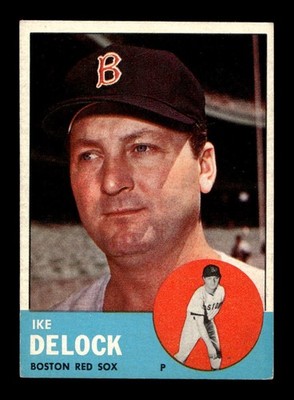 1963 Topps #136 Ike Delock Red Sox EX *6e