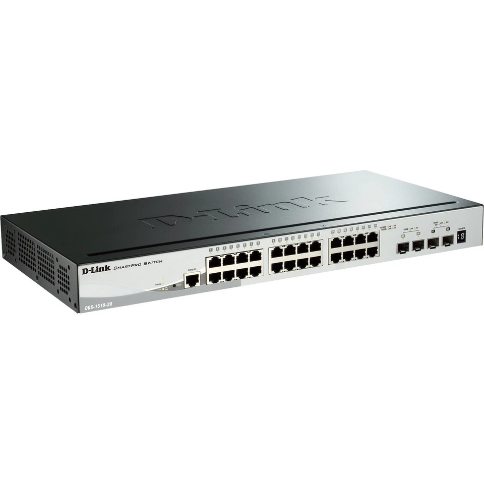 D-link 28 Port Gigabit Smartpro Switch - 28 Ports - Manageable - 24 X Rj-45 - - Image 2 of 2
