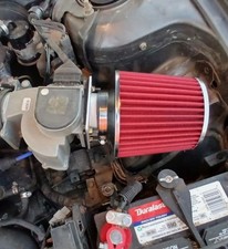 3 Red Filter Maf Mass Sensor Intake Adapter For 1998-2001 Nissan Altima 2.4l 3 Red Filter Maf Mass Sensor Intake Adapter For 1998-2001 Nissan Altima 2.4l