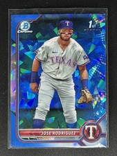 2022 Bowman Sapphire Edition - Chrome Prospects Jose Rodriguez #BCP-62 (RC)