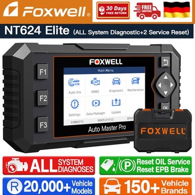 NT624 Elite Profil OBD2 Diagnosegerät KFZ Alle System Auto Scanner DPF EPB Reset