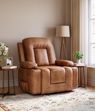   Power Lift Recliner Chair 22" Wide Massage Heat Ergonomic Adjustable