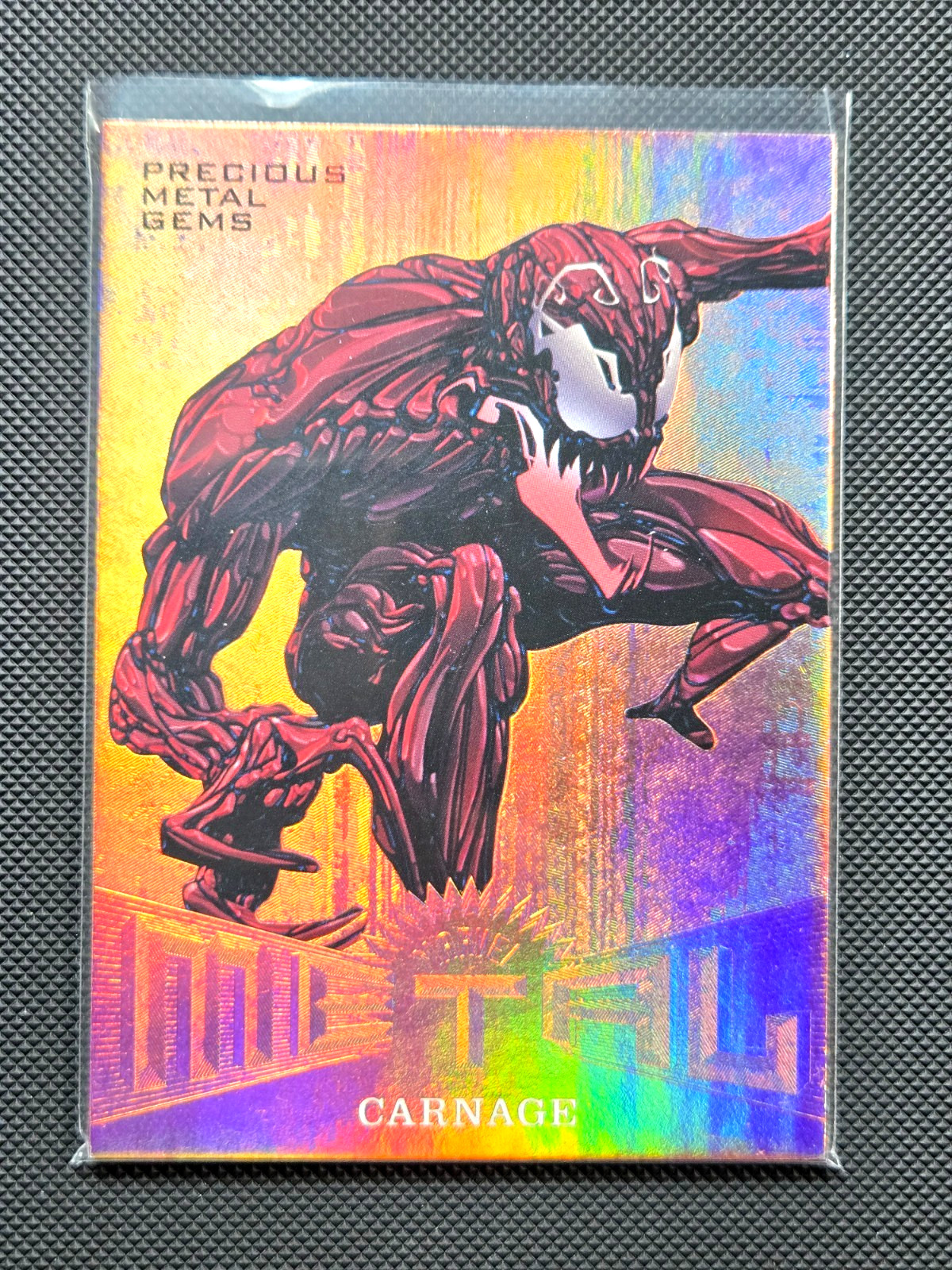 2017 Fleer Ultra Spider-Man Marvel Bronze Precious Metal Gem PMG Carnage 63/199