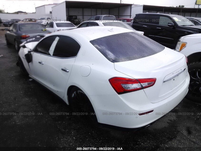 Maserati Ghibli 2014-2019 FRONT+LEFT Weatherstrip