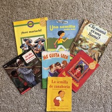 Lot Of 7 Children  s Picture Books In Spanish -Libros para Ni os En Espa ol
