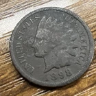 1898 Indian Head Cent Penny   "Actual Coin Pictured" Add To Your Collection Now