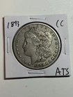 1893 CC MORGAN SILVER DOLLAR VF+++/XF DETAILS RARE KEY DATE CARSON CITY COIN