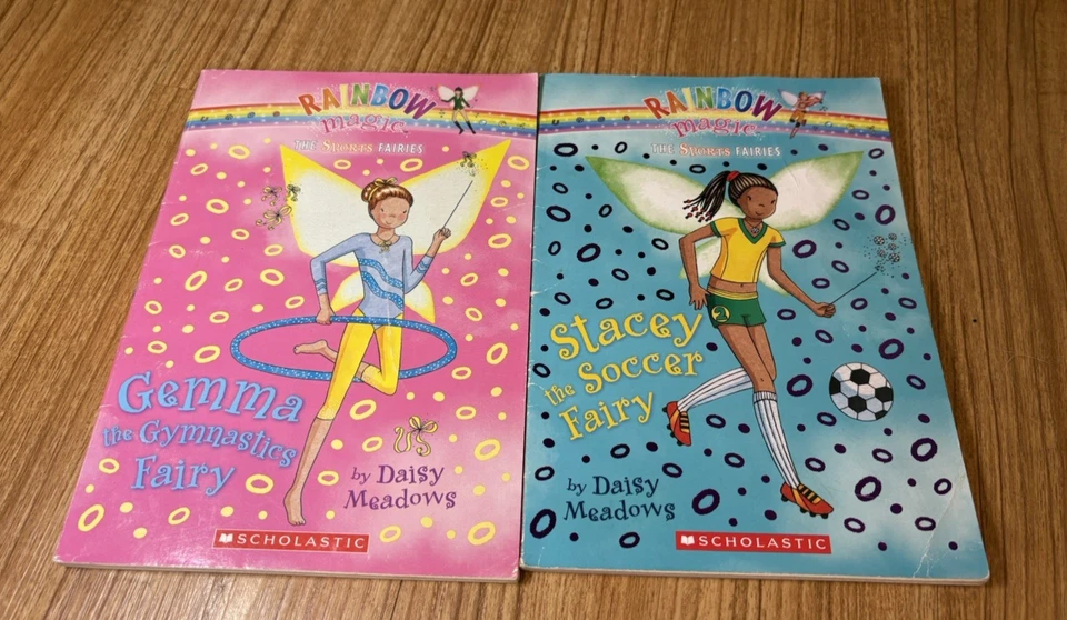 Huge Lot Rainbow Magic Fairies Series 28 Books Daisy Meadows Youth Girls - Image 2 of 4