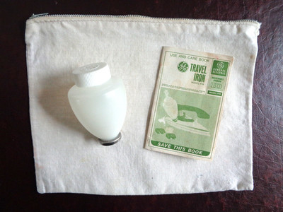 Water Bulb, Use/Care Booklet, Bag Only for GE Steam/Dry Travel Iron F49 *No Iron
