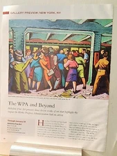 TREW HOCKER    ART PIECE ORIG VTG 2022 ADVERTISEMENT