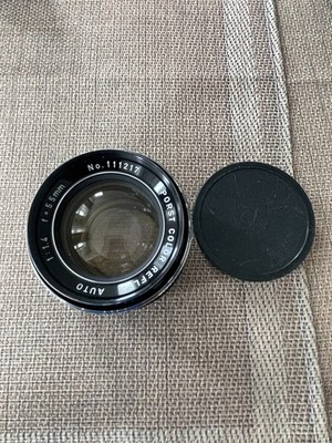 Porst Color Reflex Auto 55mm f/1.4 Vintage Objektiv sauber top Zustand