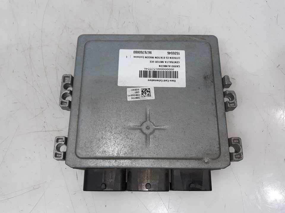 9676760880 CENTRALINA MOTORE / 9676760880 / 1535546 PER CITROËN C5 III BREAK RW - Immagine 2 di 4