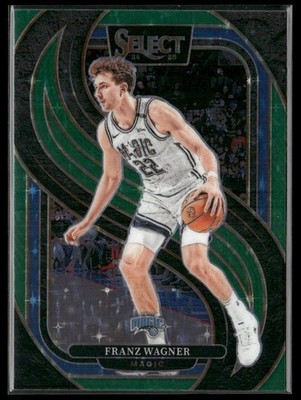 2024-25 Panini Select #157 Franz Wagner Green Stars Prizm