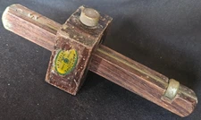 VTG Mawhood's "Palm Tree" Wood and Brass Mortise Marking Gauge Cabinetry Tool