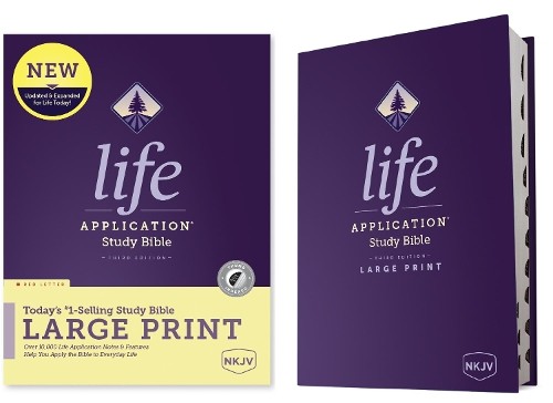 NKJV Life Application Study Bible Third Edition, Large Print ... - - Image 2