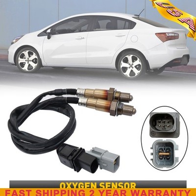 2x Fits 2012 2013 Hyundai L4 2014 Accent 1.6L GLS GL 234-5055 O2 Oxygen Sensor