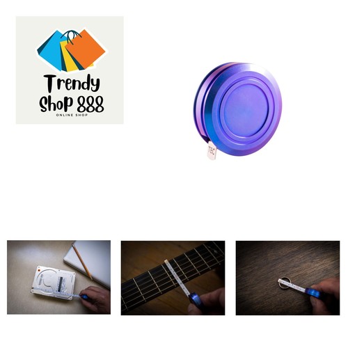 Blue Mini Measure Ti-Tape Titanium Retractable Mini Tape Measure Blue Raspberry ...