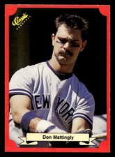1988 Classic Red #152 Don Mattingly New York Yankees MINT NO RESERVE!