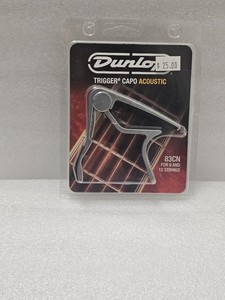 Dunlop 83CN Trigger Capo Acoustic For 6 And 12 String Guitar Sealed New USA