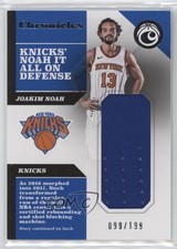 2017-18 Panini Chronicles Swatches 99/199 Joakim Noah #CS-JNH 4l6