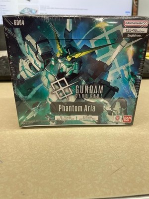 GUNDAM  Phantom Aria Booster Box GD04 BANDAI English Sealed card game