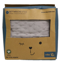 Roba Biancheria da Letto per Bambini Lil Planet 100 x 135 cm - Set Lenzuola 2 Pezzi - Bio