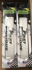 Vintage Black Fast And Furious Seatbelt Shoulder Pad Collectible 10 Pads Emblem 