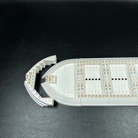 LEGO White Boat Hull Base Friends Set 41015 Dolphin Cruiser Boat Parts Only