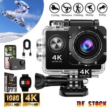 4K Sport Aktion Wasserdicht Kamera WiFi Helmkamera Unterwasser Action Camcorder