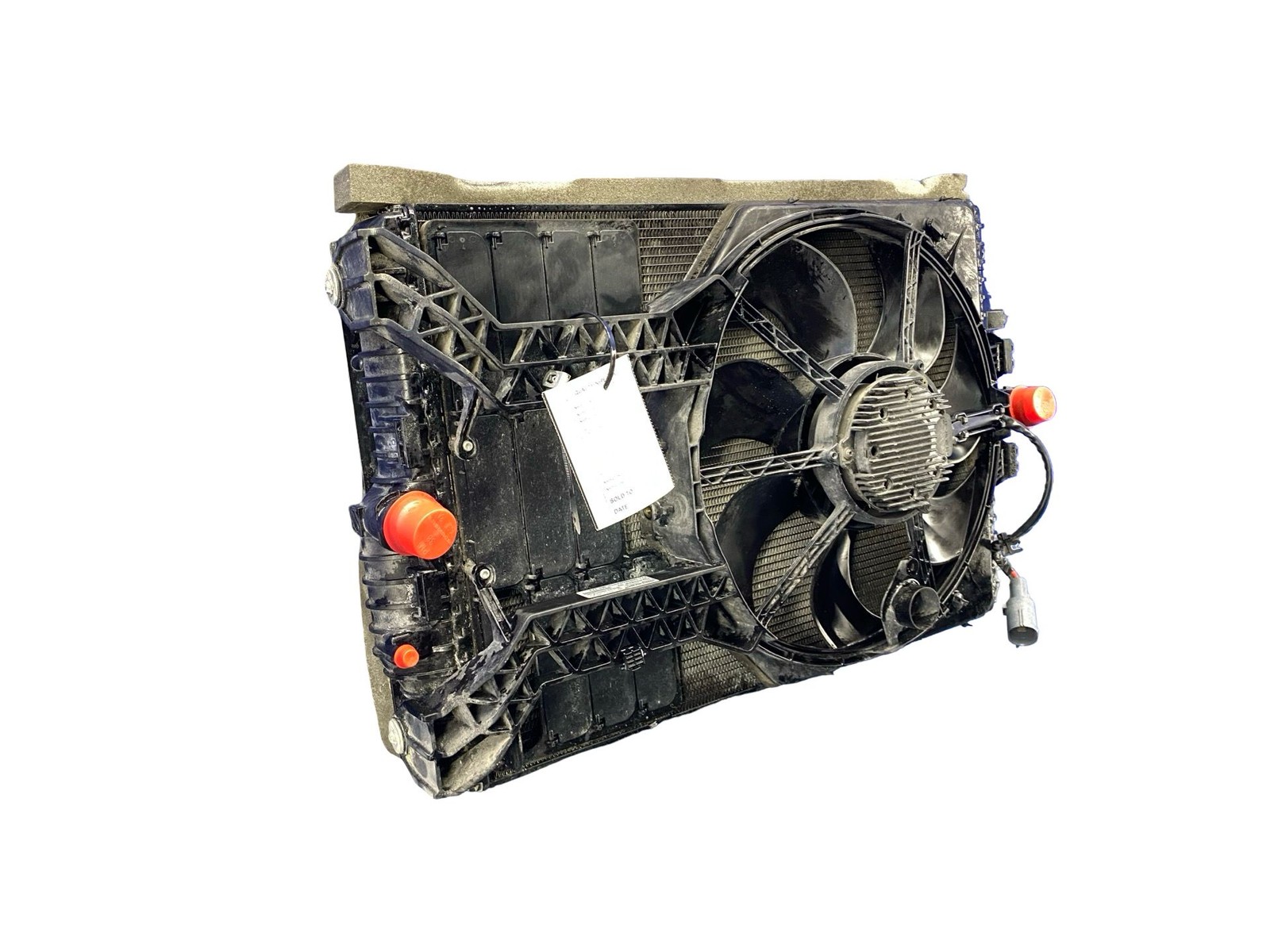 2016-2021 Mclaren 570s RWD 3.8L Rear Left Cooling Radiator Ac Condenser Fan Set