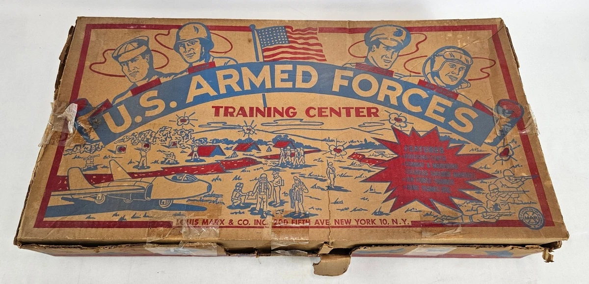 marx toy ブリキ　陸軍トレーニングセンター1950〜60年　ビンテージ Marx Army Toys In Vintage & Antique Play Sets for sale | eBay