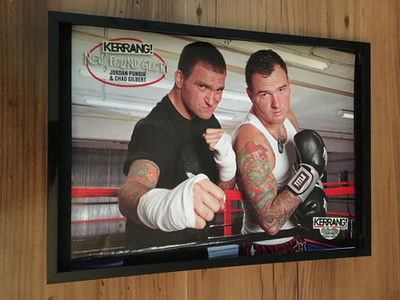 New found glory-A4 framed picture