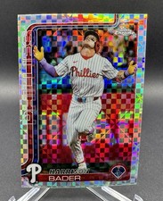 2025 Topps Chrome Update - Harrison Bader #USC32 X-Fractor - Phillies