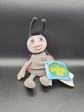 Disney Store Bean Bag Francis Plush A Bugs Life 8 inch New Worn Tags Embroidered