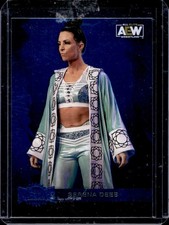 2022 Skybox Metal Universe AEW Serena Deeb Blue Spectrum SP #117