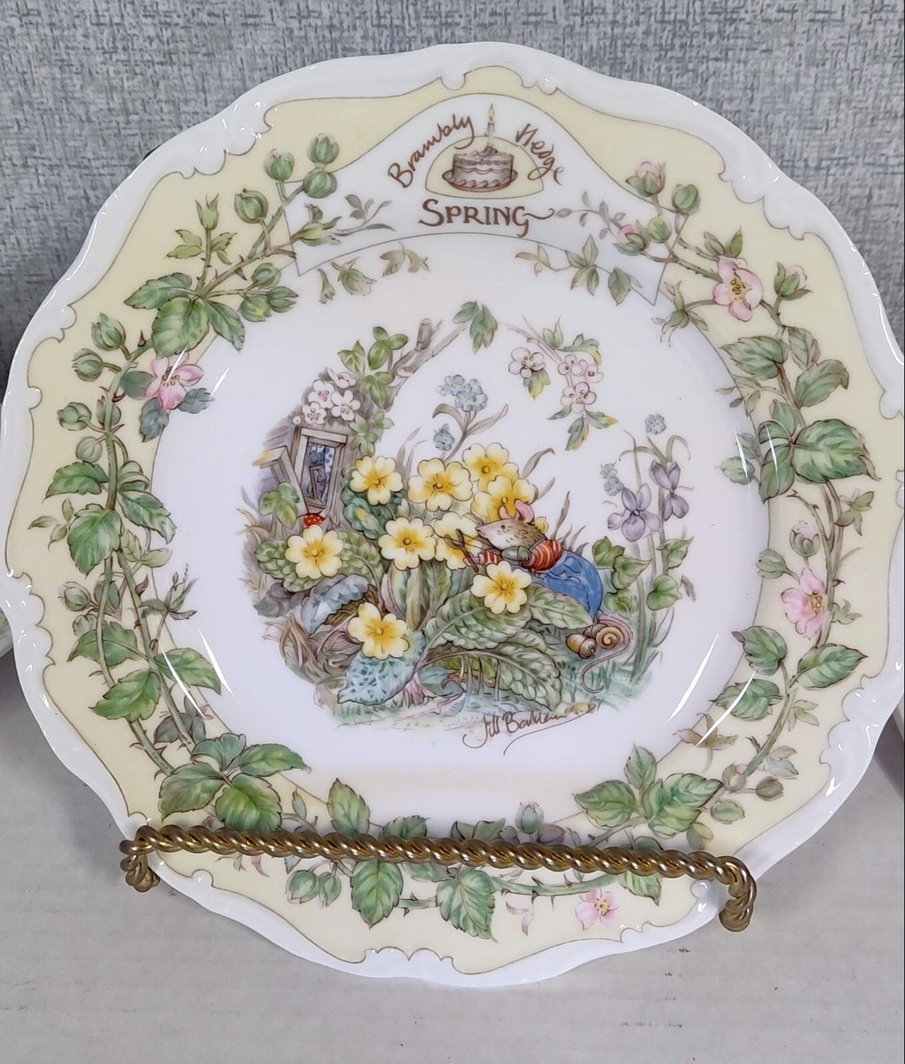 Royal Doulton Brambley Hedge 皿 4枚セット