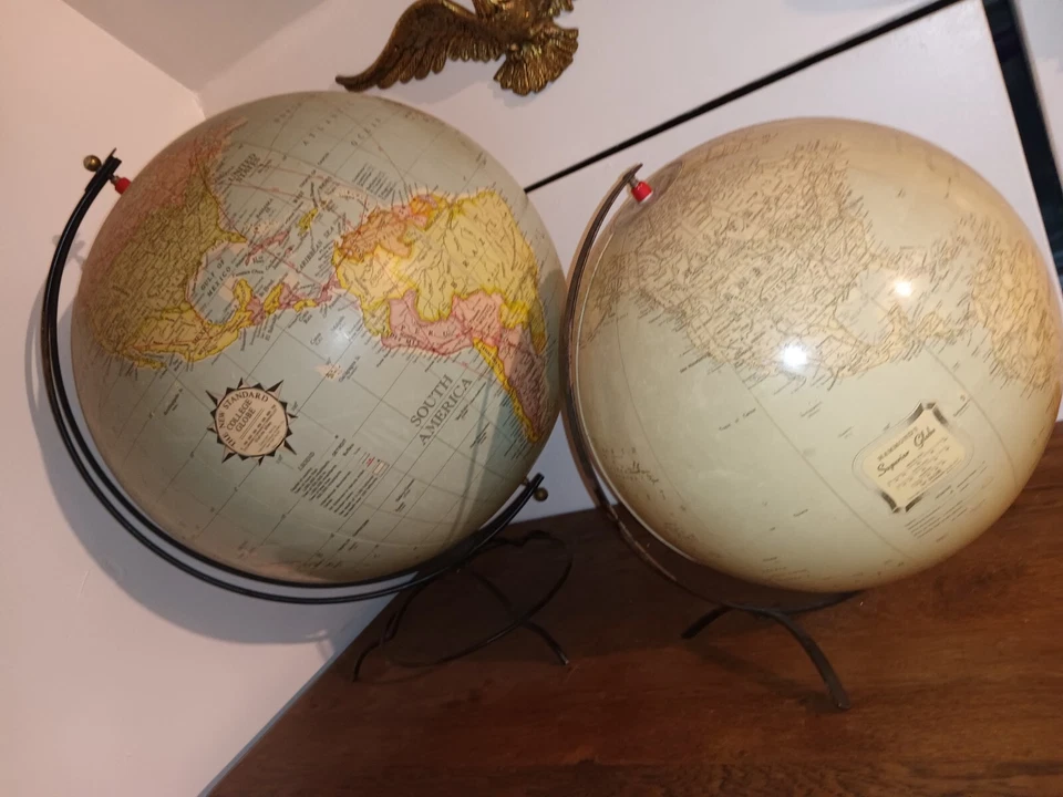 Par de globos inflables Mid-Century años 50 Foto 3 de 4