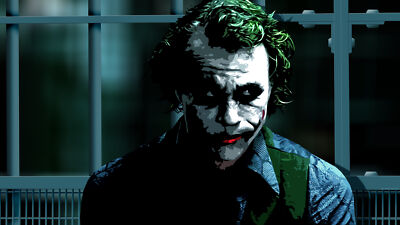 DC batman the dark knight joker movies comics 2008 heath playmat gaming mat