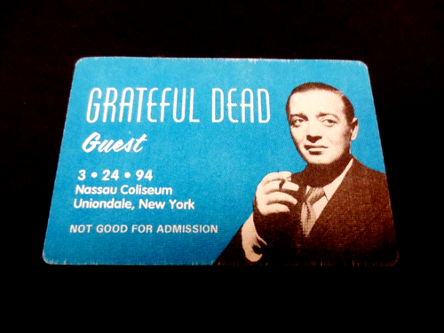 Grateful Dead Backstage Pass New York Nassau NY 3/24/94 3/24/1994 Peter Lorre GD - Picture 2 of 12